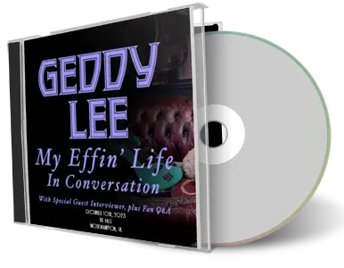 Front cover artwork of Geddy Lee 2023-12-10 CD Wolverhampton Audience