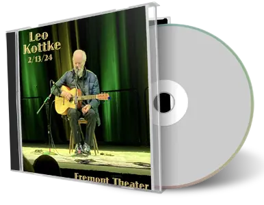 Front cover artwork of Leo Kottke 2024-02-13 CD San Luis Obispo Audience