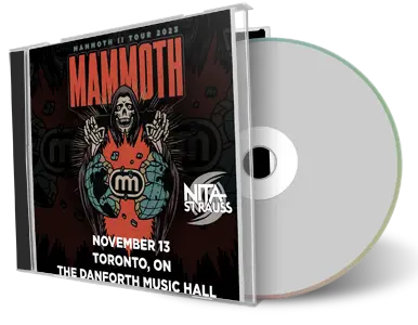 Front cover artwork of Mammoth 2023-11-13 CD Toronto Audience