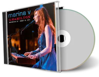 Front cover artwork of Marina V 2015-08-18 CD Washington Audience