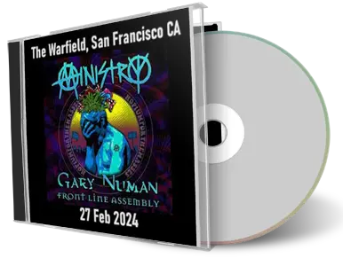 Front cover artwork of Ministry 2024-02-27 CD San Francisco Audience