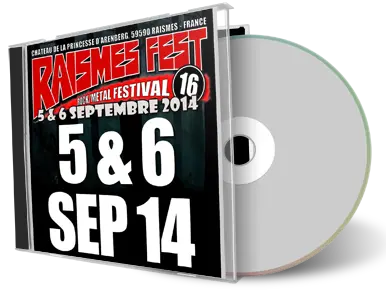 Front cover artwork of Moonkings 2014-09-06 CD Raismes Fest Audience