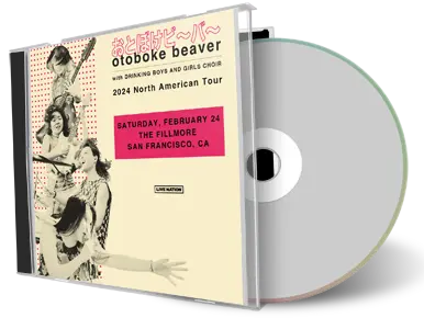 Front cover artwork of Otoboke Beaver 2024-02-24 CD San Francisco Audience