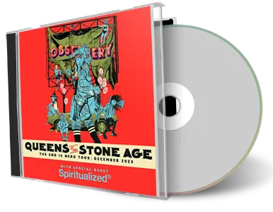 Front cover artwork of Queens Of The Stone Age 2023-12-08 CD Austin Audience