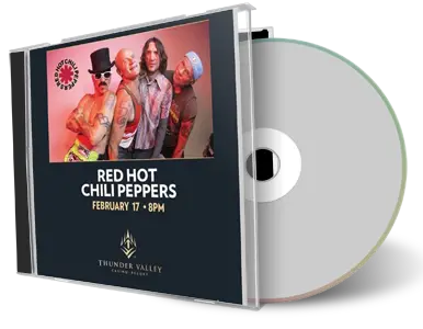Front cover artwork of Red Hot Chili Peppers 2024-02-17 CD Lincoln Audience