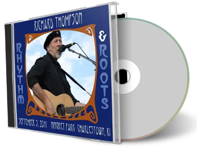 Front cover artwork of Richard Thompson 2011-09-03 CD Charlestown Soundboard