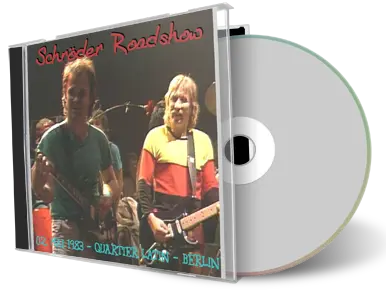 Front cover artwork of Schroeder Roadshow 1983-05-02 CD Berlin Audience
