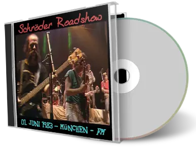 Front cover artwork of Schroeder Roadshow 1983-06-01 CD Munchen Soundboard