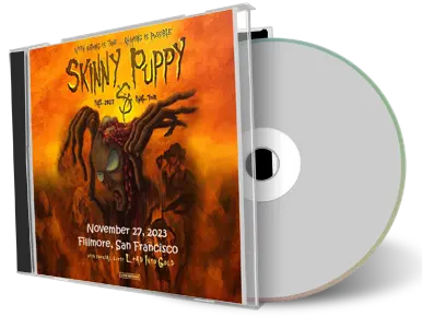 Front cover artwork of Skinny Puppy 2023-11-27 CD San Francisco Audience