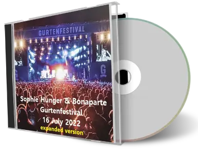 Front cover artwork of Sophie Hunger 2022-07-16 CD Bern Soundboard