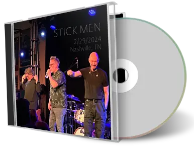 Front cover artwork of Stick Men 2024-02-29 CD Nashville Audience