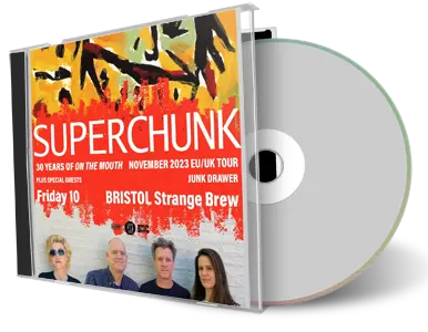 Front cover artwork of Superchunk 2023-11-10 CD Bristol Audience