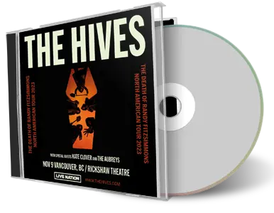 Front cover artwork of The Hives 2023-11-09 CD Vancouver Soundboard
