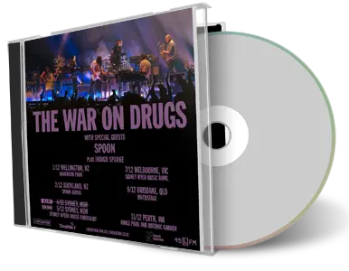 Front cover artwork of War On Drugs 2023-12-07 CD Melbourne Audience