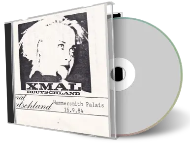 Front cover artwork of Xmal Deutschland 1984-09-16 CD London Audience