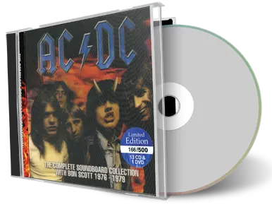 Front cover artwork of Acdc Compilation CD Bon Scott Box 1976 1979 Soundboard