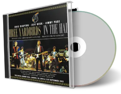 Front cover artwork of Arms Benefit Concert Compilation CD Eric Clapton Jeff Beck And Jimmy Page Audience