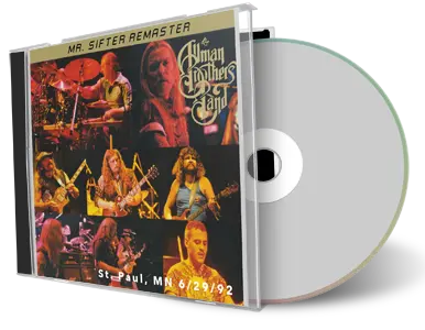 Front cover artwork of Allman Brothers Band 1992-06-28 CD St Paul Soundboard