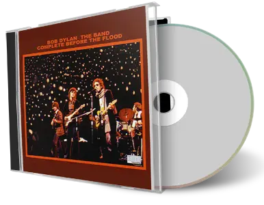 Front cover artwork of Bob Dylan Compilation CD Complete Before The Flood Soundboard
