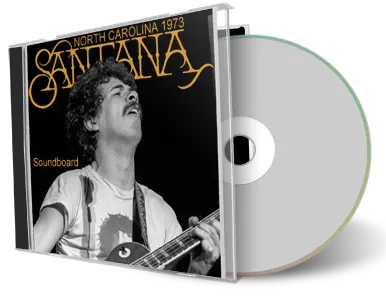 Front cover artwork of Carlos Santana 1973-08-18 CD Fayetteville Soundboard