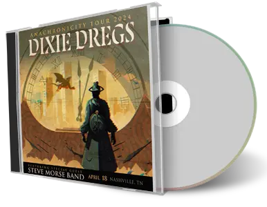 Front cover artwork of Dixie Dregs 2024-04-18 CD Nashville Audience