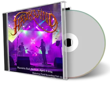 Front cover artwork of Hawkwind 2024-04-08 CD Belfast Audience