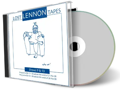 Front cover artwork of John  Lennon Compilation CD The Lost Lennon Tapes Ep 09 10 Soundboard