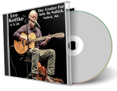 Front cover artwork of Leo Kottke 2024-04-05 CD Natick Audience
