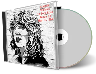 Front cover artwork of Lucinda Williams 1994-03-19 CD Austin Soundboard
