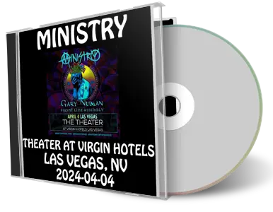 Front cover artwork of Ministry 2024-04-04 CD Las Vegas Audience
