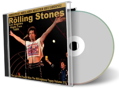Front cover artwork of Rolling Stones 1989-10-19 CD Los Angeles Audience