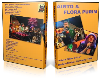 Artwork Cover of Airto and Flora Purim Compilation DVD Baden 1986 Proshot