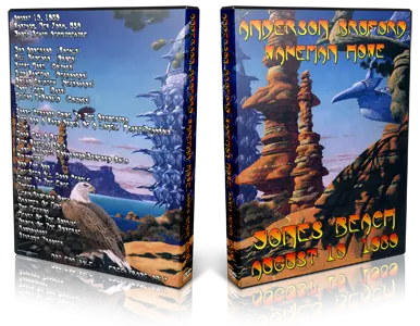 Artwork Cover of Anderson Bruford Wakeman Howe 1989-08-10 DVD Wantagh Proshot