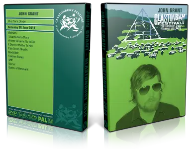 Artwork Cover of John Grant 2014-06-28 DVD Glastonbury Festival Proshot