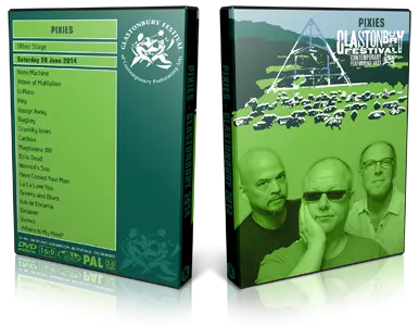 Artwork Cover of Pixies 2014-06-28 DVD Glastonbury Festival Proshot