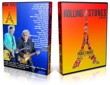 Artwork Cover of Rolling Stones 2014-06-13 DVD St Denis Audience
