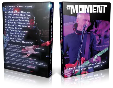 Artwork Cover of The Moment 2013-10-19 DVD London Audience
