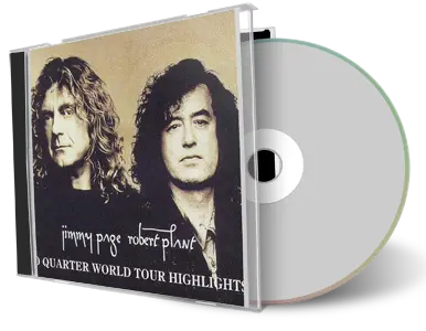 Front cover artwork of Jimmy Page And Robert Plant Compilation CD No Quarter Tour Highlights 1995-1996 Soundboard