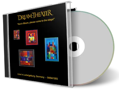 Front cover artwork of Dream Theater 1993-04-04 CD Ludwigsburg Audience