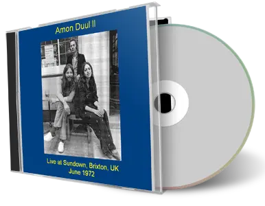 Front cover artwork of Amon Duul Compilation CD London 1972 Audience