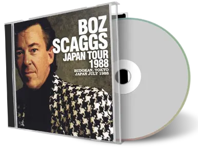 Front cover artwork of Boz Scaggs 1988-07-09 CD Tokyo Audience
