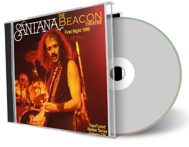 Front cover artwork of Carlos Santana 1990-11-05 CD New York City Audience