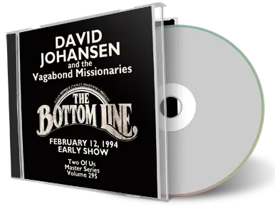 Front cover artwork of David Johansen 1994-02-12 CD New York City Audience