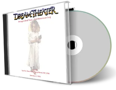 Front cover artwork of Dream Theater 1993-01-03 CD Long Island Audience