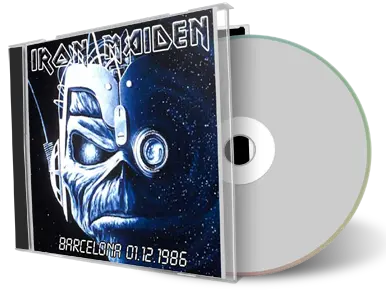 Front cover artwork of Iron Maiden 1986-12-01 CD Barcelona Audience