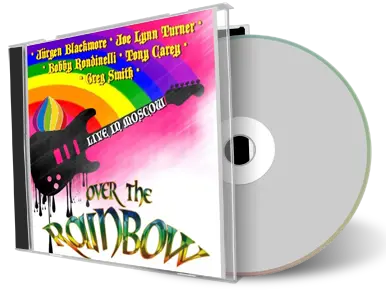Front cover artwork of Joe Lynn Turner Compilation CD Over The Rainbow Audience