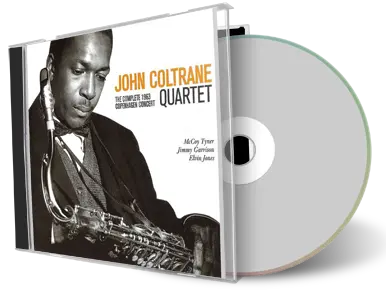 Front cover artwork of John Coltrane Quartet 1963-10-25 CD Copenhagen Soundboard