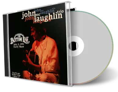Front cover artwork of John Mclaughlin Trio 1991-07-03 CD New York City Audience