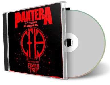 Front cover artwork of Pantera 2025-02-07 CD Berlin Audience
