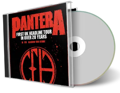 Front cover artwork of Pantera 2025-02-18 CD Glasgow Audience